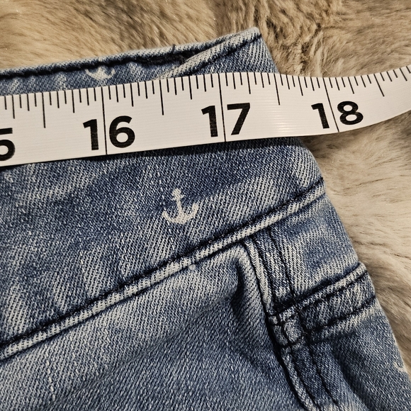 Talbots Ankle Anchor Print Jeans Size 16P Petite - Picture 5 of 6